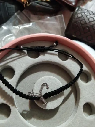 Pulsera Plata y Circonitas Y