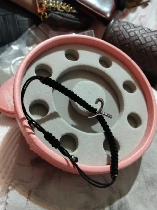 Pulsera Plata y Circonitas Y