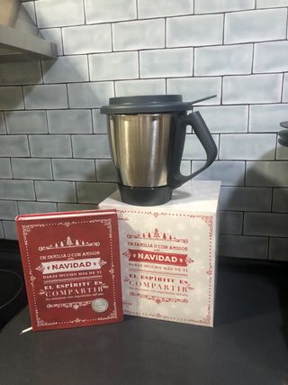 Vaso TM5 Nuevo + Libro Navidad