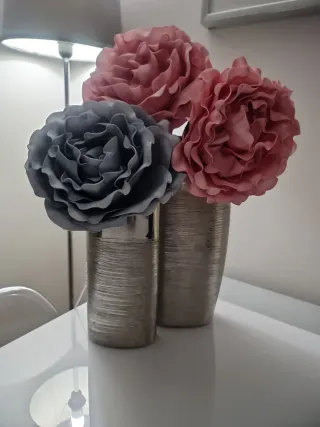 Lote 2 Vasi Maison du Monde Argentati