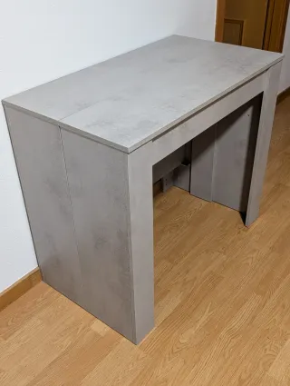 Mesa consola extensible a comedor para 10 personas