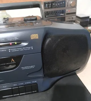 Radio Cassette CD Magnavox Vintage