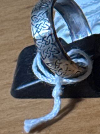 Anillo Plata 925 Diseño Celta