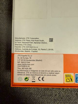 ZTE Blade A55 12/64GB Azul/Naranja