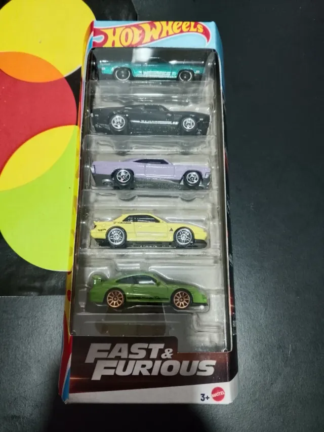 Hot Wheels Fast & Furious Set 5 Coches