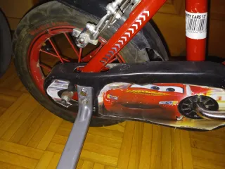 Bicicleta infantil Cars Rayo McQueen