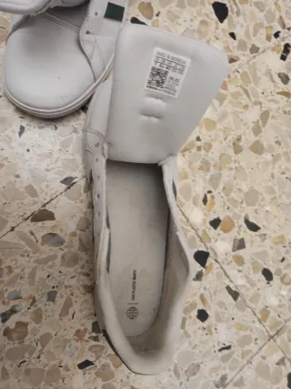 Adidas Blancas y Verdes Talla 40