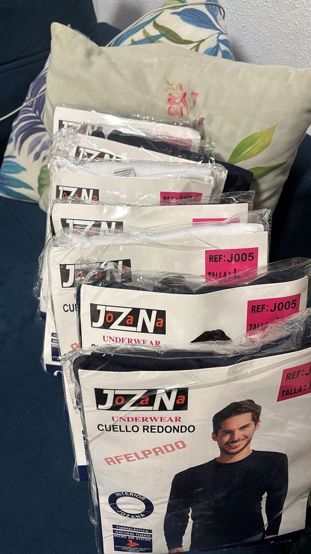 Camisetas Térmicas Negras , blanco , azul tallas