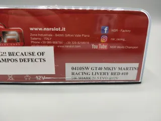 Ford GT 40 NSR 10 Martini Racing