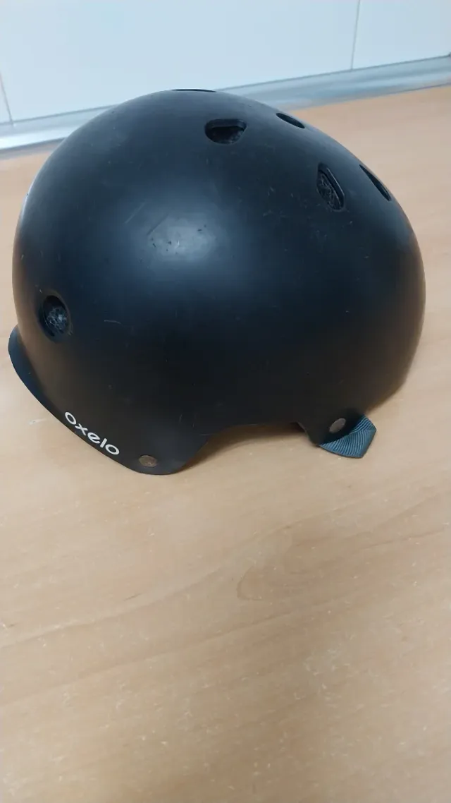 Casco Patinaje Oxelo Negro