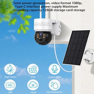 Telecamera Solare Android Alexa IOS