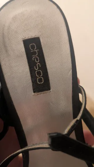 Sandalias 39 estrellas/satinado