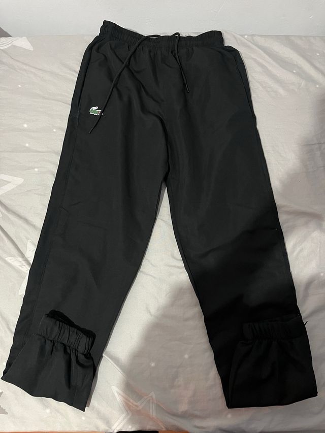 Chándal Lacoste Negro Talla S