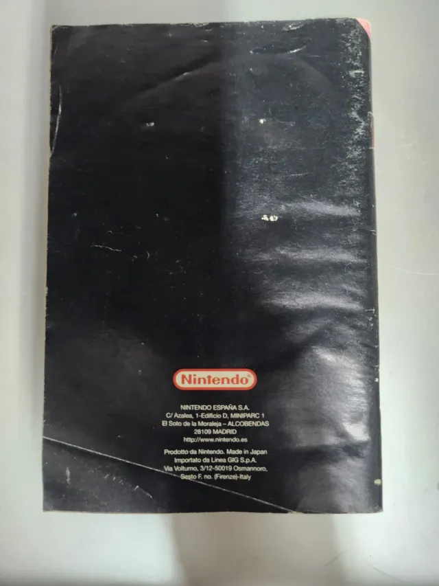 Manual  Zelda Ocarina of Time snes Esp