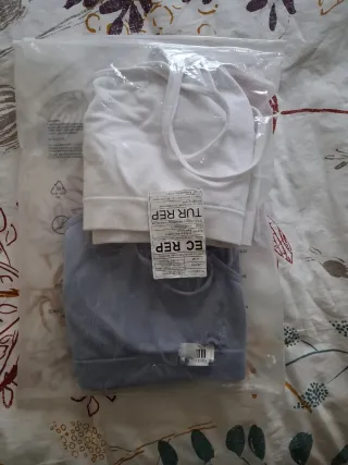 2 Sujetadores Deportivos Relleno Talla L