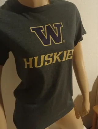 Camiseta Huskies W gris