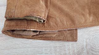 Chaqueta de piel marrón Talla L