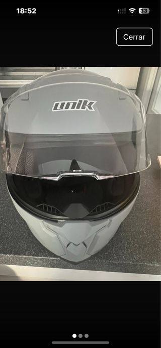Casco de moto integral Unik Tamaño XL
