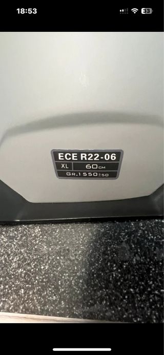 Casco de moto integral Unik Tamaño XL