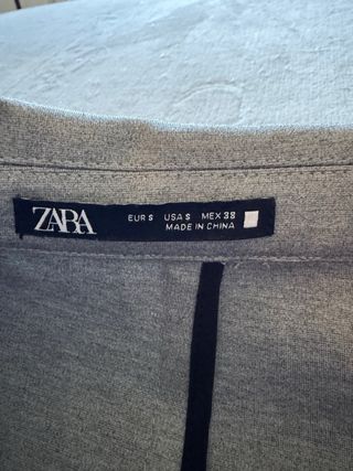 Traje Zara Gris Hombre