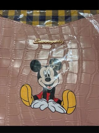 Bolso Mickey Mouse Kuchen Rosa Nuevo
