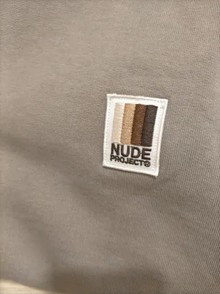 Sudadera Nude Project Gris/Morado