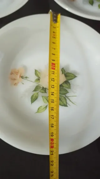 Arcopal Platos Vintage Rosas (Set de 5)