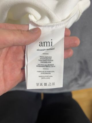 Sudadera Ami Paris Blanca