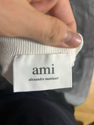 Sudadera Ami Paris Blanca