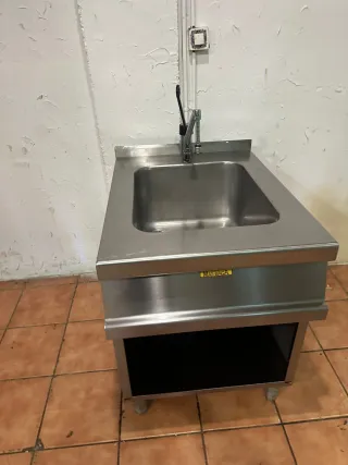 Fregadero industrial acero inoxidable von grifo