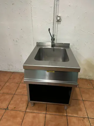 Fregadero industrial acero inoxidable von grifo