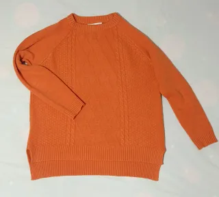 Jersey Naranja Trenzado Talla M/L