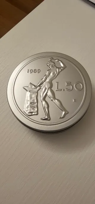 Portaoggetti 50 Lire 1989