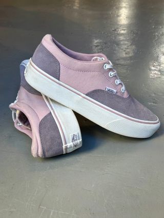 Zapatillas Vans 40, Era platform lavanda y rosa