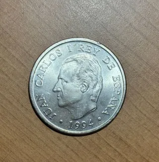 Moneda 2000 Pesetas Juan Carlos I Rey 1994