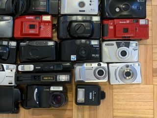 Lote di fotocamere analogiche