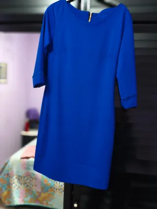 Vestido fiesta azul