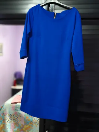 Vestido fiesta azul