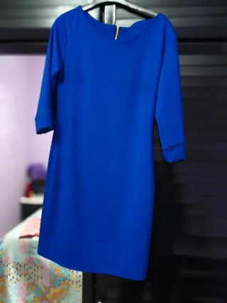 Vestido fiesta azul