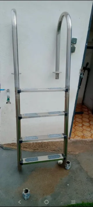 Escalera Piscina Acero Inoxidable