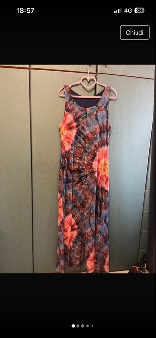 Vestito lungo Desigual senza maniche