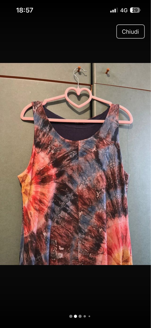 Vestito lungo Desigual senza maniche