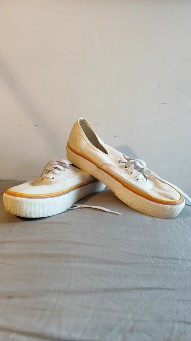 Zapatillas Vans Authentic Beige/Blanco