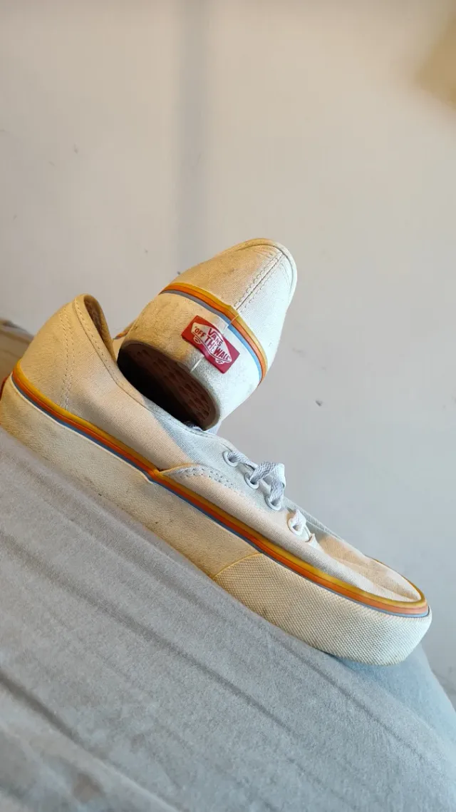 Zapatillas Vans Authentic Beige/Blanco