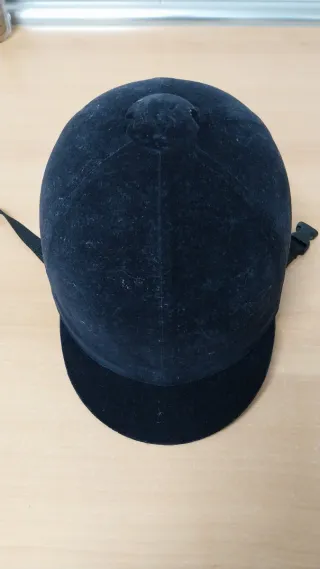 Casco terciopelo equitacion