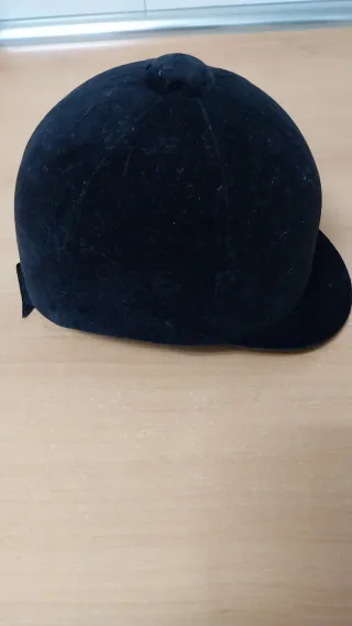 Casco terciopelo equitacion