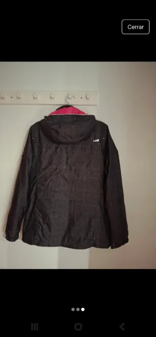 Chaqueta reflectante chica ski/snowboard talla S