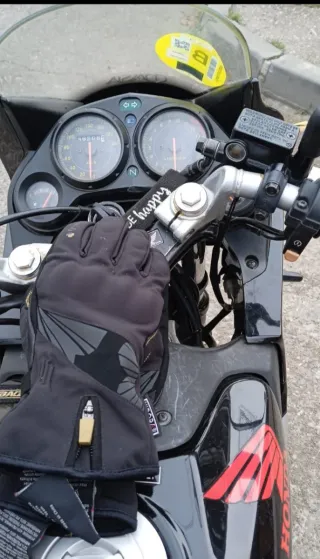 Moto Honda 125cc Negra