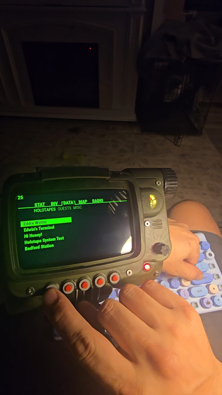 Pipboy Raspberry Pi Funcional
