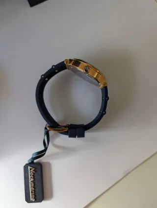Reloj Neckmarine Cronógrafo Oro Rosa y Azul